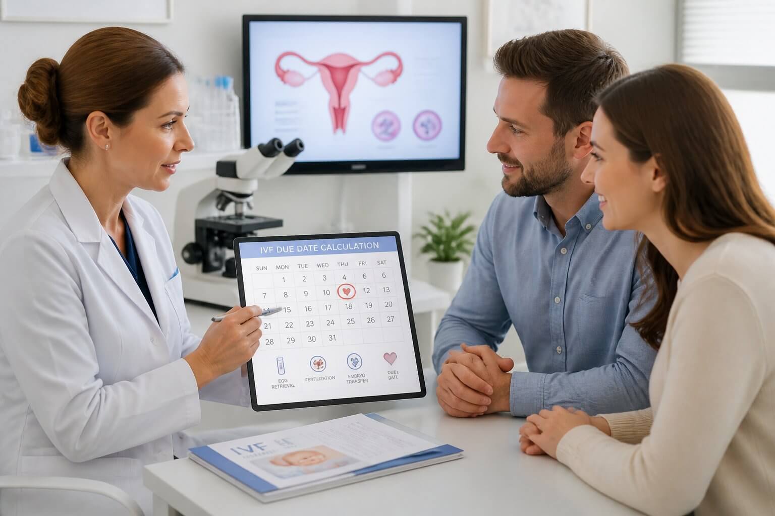 How Do You Calculate A Due Date With IVF?